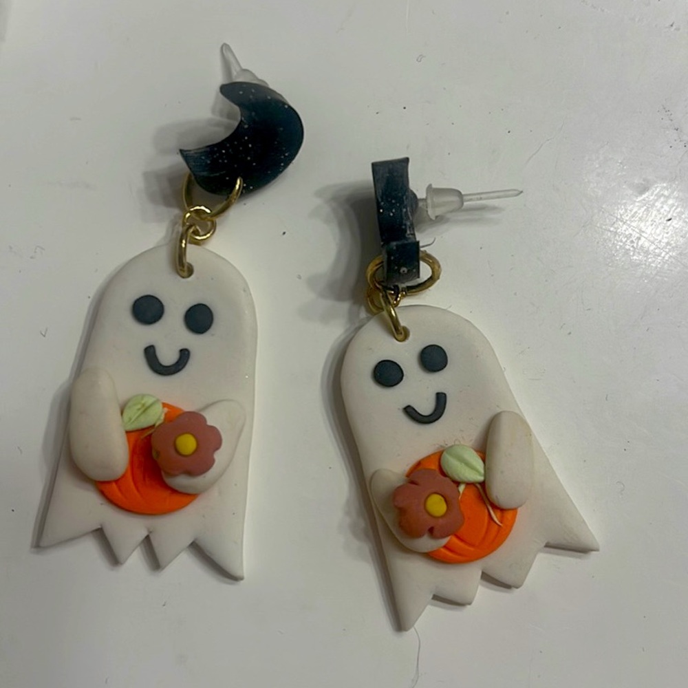 ghost earrings